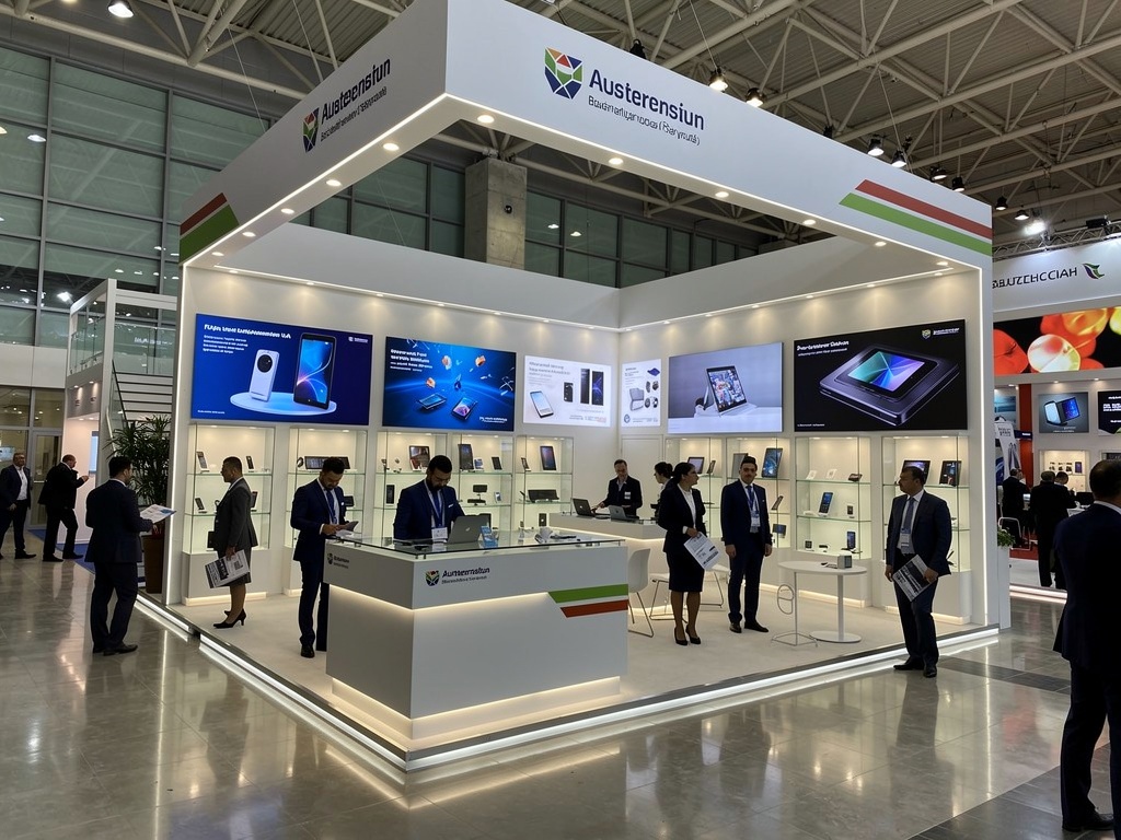 Exhibition stand design and build — GM Events Baku